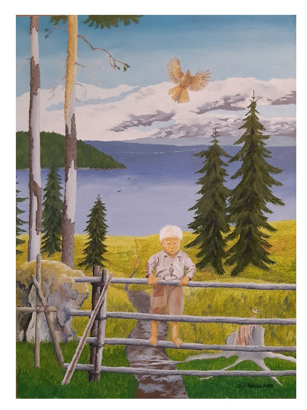 Poika ja kuukkeli